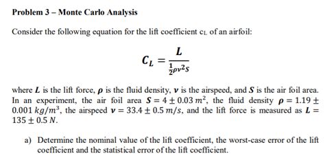 How To Calculate Coefficient Of Lift This Video Consists Of The