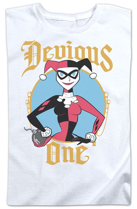 womens devious one harley quinn shirt