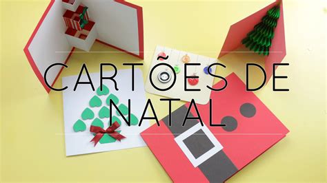 Cartões De Natal [simples E Fáceis] Cartões De Natal Simples Cartão De Natal Para Namorado