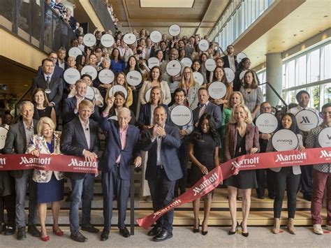 Marriott Celebrates Grand Opening Of New Bethesda Headquarters Bethesda Md Patch