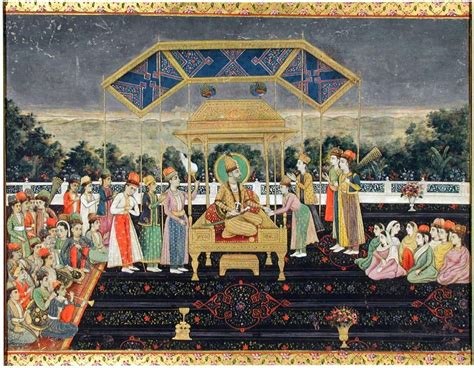 The Peacock Throne Of Shah Jahan
