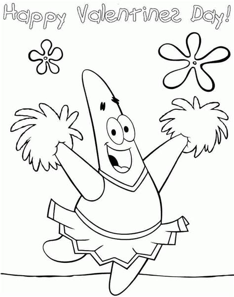 Coloring pages are a fun way for kids of all ages to develop creativity, focus, motor skills and color recognition. Spongebob Valentine Coloring Pages - Coloring Home