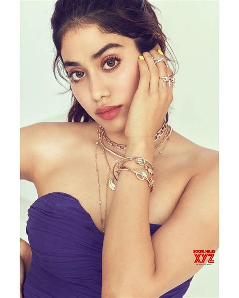 Actress Janhvi Kapoor Hot And Sexy Stills Styled By Mohit Rai Social