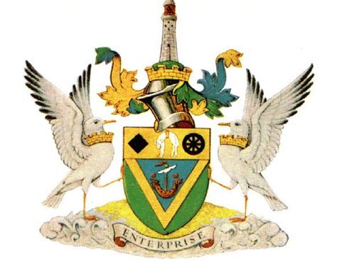 Arms Crest Of Newcastle New South Wales