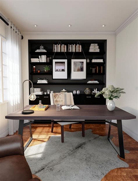 Unique And Comfortable Home Office Design Ideas 18