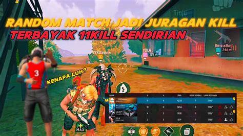 Random Match Ketemu B Cil Sok Jago Auto Kasih Paham Kill Booyah