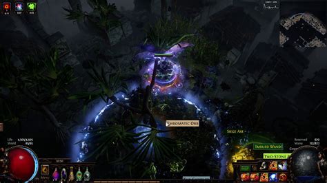 Path Of Exile 312 Discharge Ignite Chieftain A8 Drox Kill Youtube