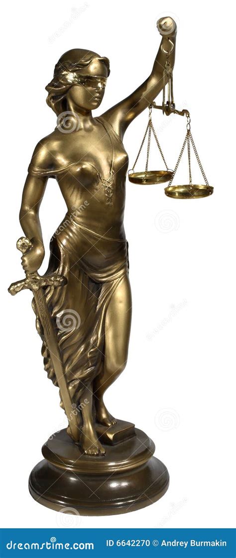 Symbole de justice photo stock Image du déesse bronze 6642270