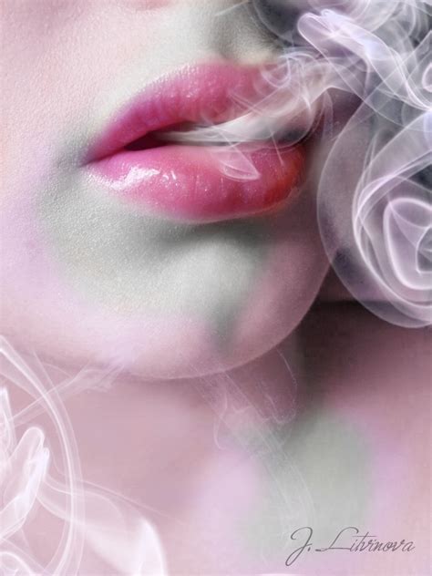 Smoke Lips By Gingerpilzi On Deviantart