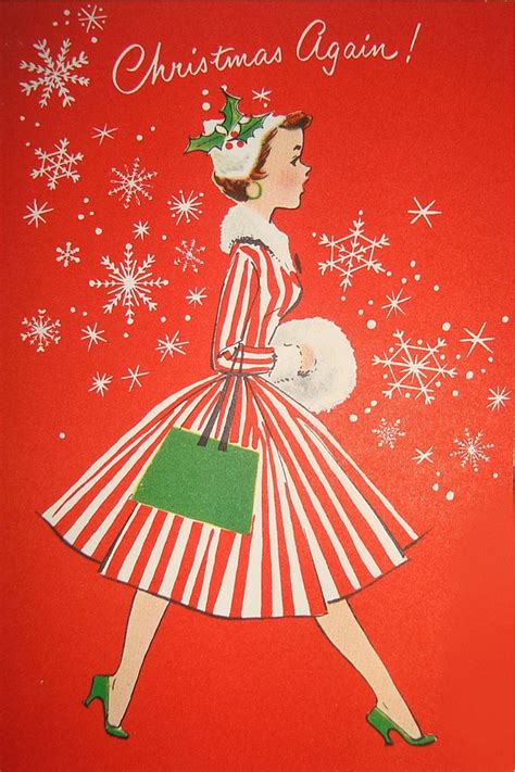 Vintage Christmas Vintage Christmas Cards Retro Christmas Vintage Hot