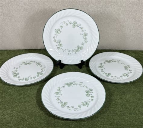 Corelle By Corning Callaway Set Of Luncheon Plates White With