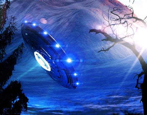 Sci Fi Ufo Hd Wallpaper By Erik Stitt