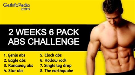 2 Weeks 6 Packs Abs Challenge Get A Six Pack In 2 Weeks