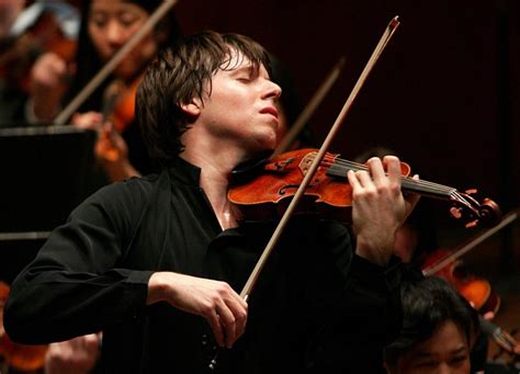 It entails putting the instrument under your chin, as your left shoulder supports it in a relaxed manner. Joshua Bell (Violin, Conductor) - Short Biography
