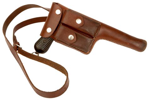 Mauser C96 Leather Holster Militaria