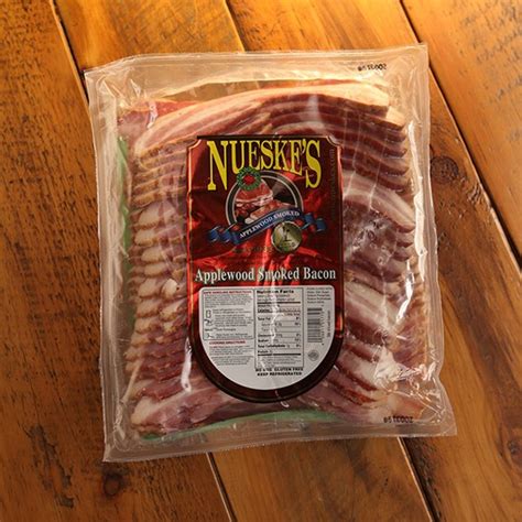 Applewood Smoked Sliced Bacon 4 6 Slices Per Lb Nueskes Wholesale