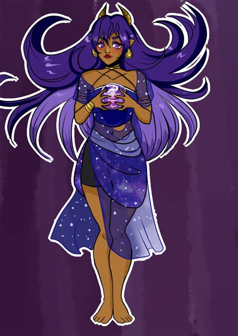 Blue Galaxy Girl Adoptable By Oppai Puddin On Deviantart