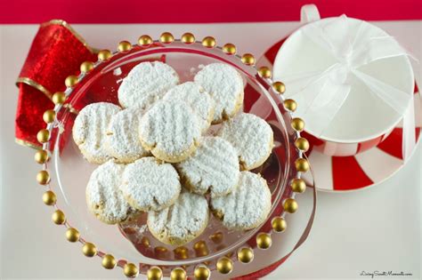 vegan walnut snowball cookies recipe living sweet moments