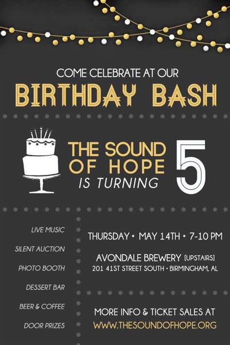 Youre Invited To Our Birthday Bash