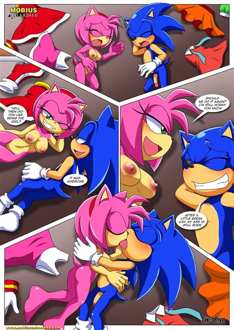 rule 34 after pegging amy rose big breasts comic crossdressing female male sonic series