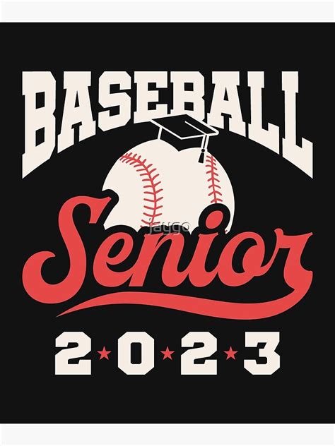 Baseball Senior 2023 Graduating Class Of 2023 Art Print For Sale By