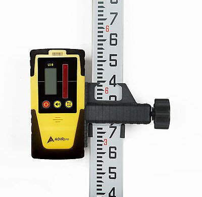 Cst berger rd5 laser detector with rod clamp easily attached to a staff using the bracket clear display showing all necessary information led height indicator can be used most cst, bosch, and other brands rotating lasers additional features: CST BERGER LD-400 Receiver Clamp - $48.95 | PicClick