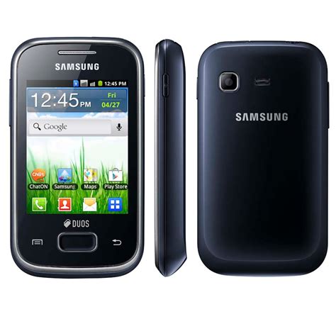 Celular Desbloqueado Samsung Galaxy Pocket Duos Preto Gt S5302 Com