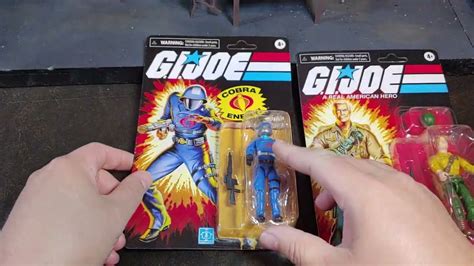 Gi Joe Retro Collection Duke Vs Cobra Commander 2022 Youtube