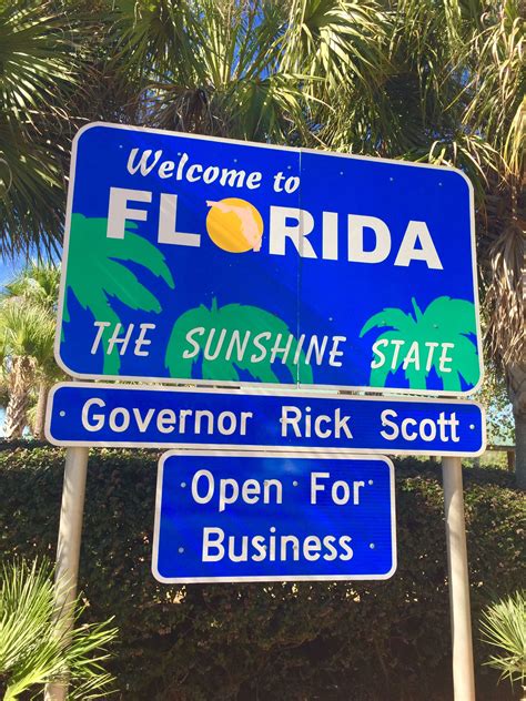Pin By Rita Watson On Florida Sunshine State Florida Highway Signs