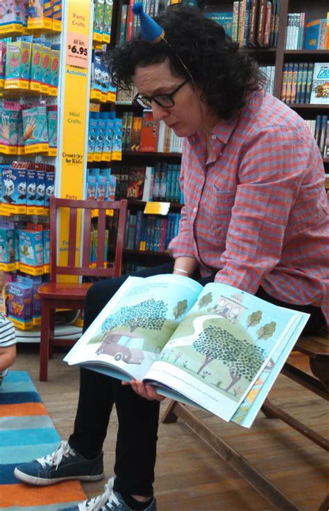 Illustrator Anna Raff Reading A Big Surprise For Little Card At
