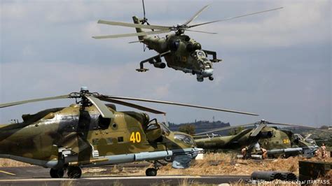 Russian Military Helicopters Stationed Near Turkey News Dw 08122015