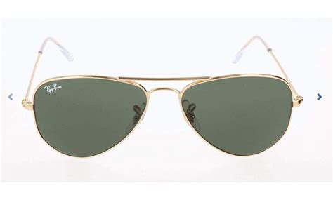 Ray Ban Small Aviator Rb3044 L0207 52 Gold Frame Green Classic Lenses Groupon