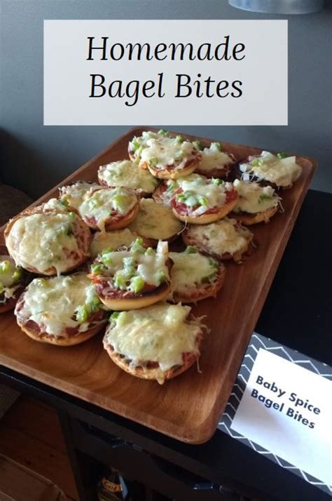 make these easy homemade bagel bites for your next party step by step instructions and only 5