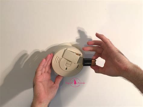 The mounting bracket will be only part that stays on the ceiling or wall. How to Easily Stop Smoke Detector Beeping or Chirping ...