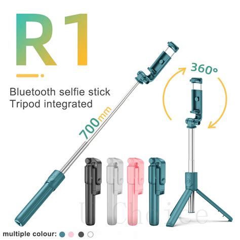 R1 Selfie Stick Tripod Monopod Wireless Bluetooth Remote Mini Phone Stand Holder For Outdoor 3