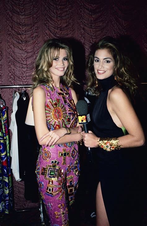 Vintage Fashion Photos 90s Supermodels Cindy Crawford Naomi Campbell