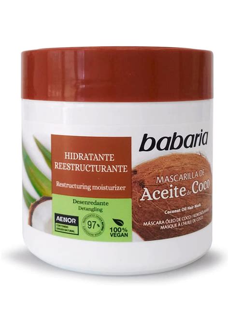 Mascarilla Capilar Aceite De Coco 400ml Babaria—