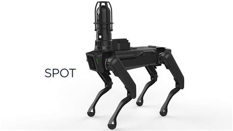 Boston Dynamics Spot Inspection Black 3d Model Cgtrader
