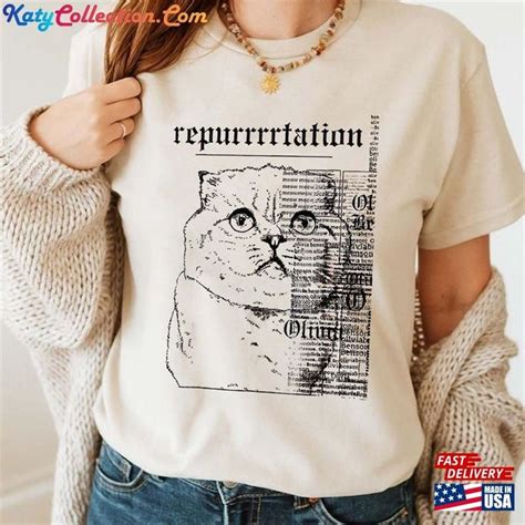 Reputation Cat Shirt Karma Is A Taylor Swift Midnights T Shirt
