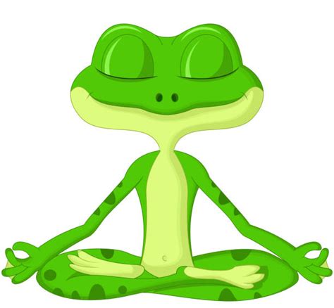 Yoga Frogs Illustrations Royalty Free Vector Graphics And Clip Art Istock