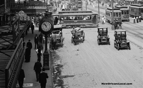 Canal Street, Adler's Clock and K&B | New orleans history, New orleans