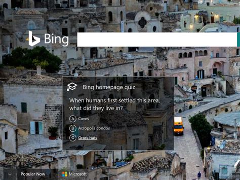 Bing Quiz Of The Week It Was Launched In 2016 To Make Bing S Homepage A