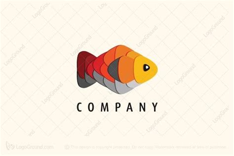 Abstract Fish Logo Fish Logo Unique Logo Logo