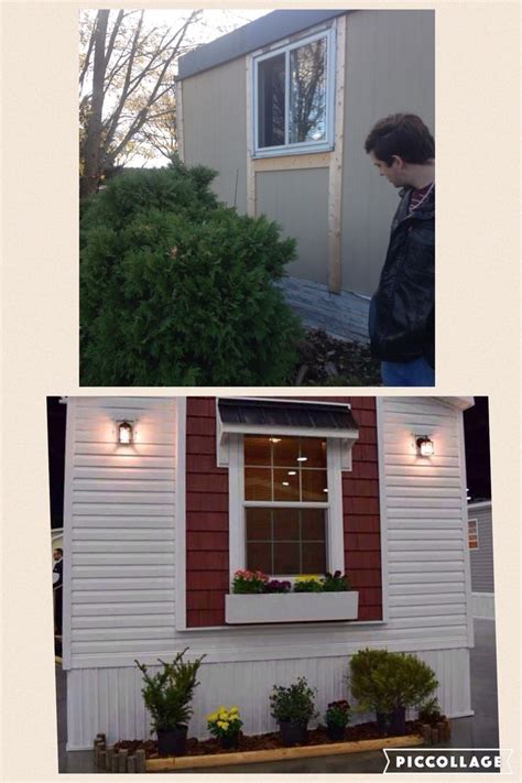 Pin By Micah Gebel On Mobile Home Before And Afters Outdoor Decor