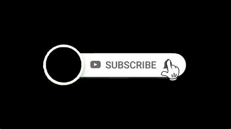 Subscribe Button Black Screen Free Download No Copyright Youtube
