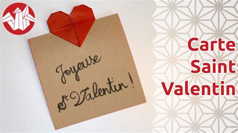 Carte Saint Valentin À Fabriquer Carte De St Valentin à Faire Soi