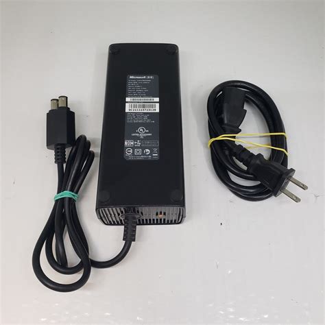 Microsoft Xbox 360 Slim Power Supply Cord A10 120n1a Ac Adapter Amino