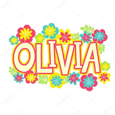 Aesthetic Olivia Name Wallpaper Nariz Wallpaper