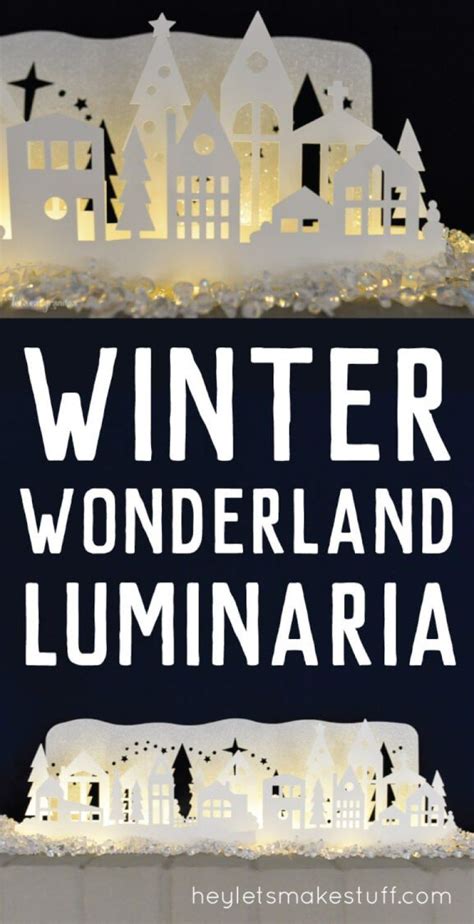Free shipping on orders over $25 shipped by amazon. Winter Wonderland Mantel Luminaria | Winter wonderland ...