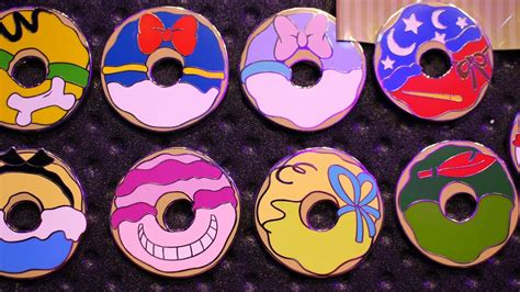 Donut Disney Pin Mystery Set ~ Disney Pins Facebook Disney Pins Sets